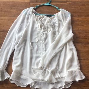 brand new white blouse